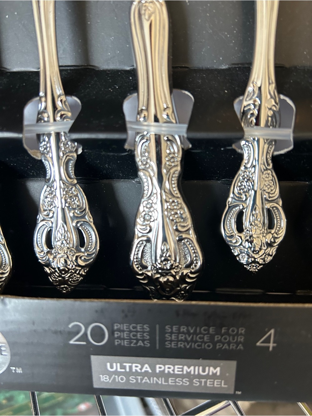 Oneida Michelangelo Silverware 18/10 Stainless Steel 20 Pieces - Picture 6 of 6
